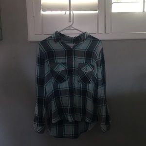 Flannel longsleeved top